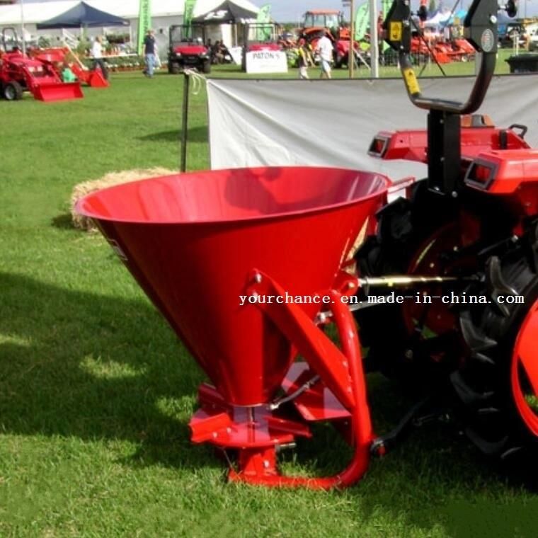 Hot Selling CDR Series 260L-1000L Plastic Hopper Fertilizer Spreader for 12-100HP Farm Tractor