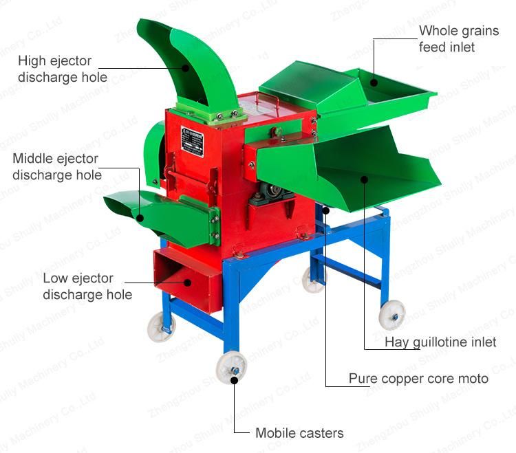 High Quality Hay Bale Cutter Chaff Cutter Machine