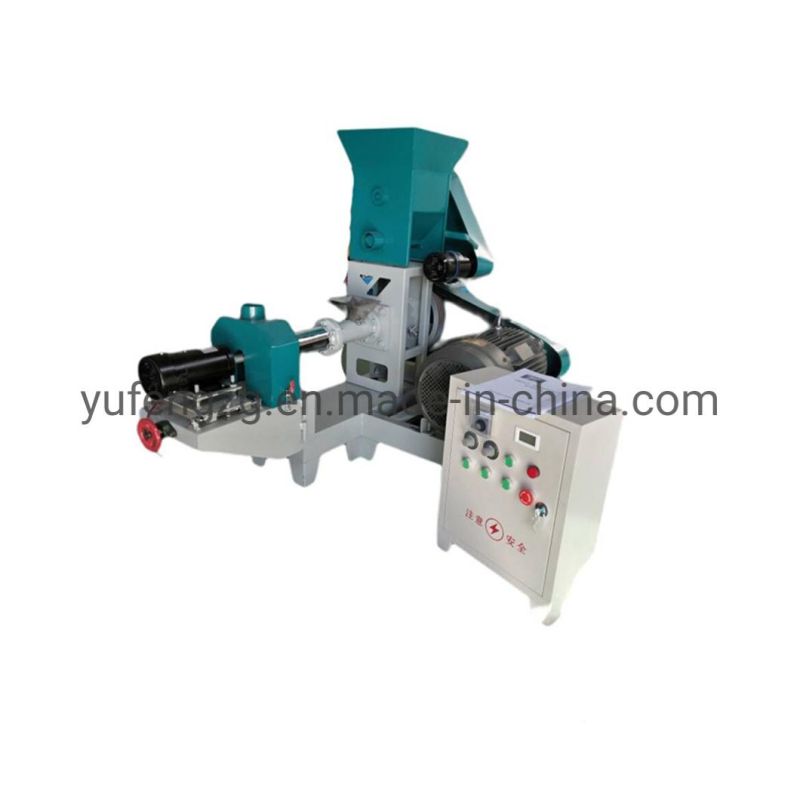 Floating Fish Feed Mill Pellet Extruder Machine