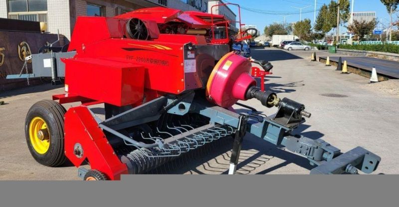 Mini Hay Press Baler Tractor Hay Square Straw Baler Machine