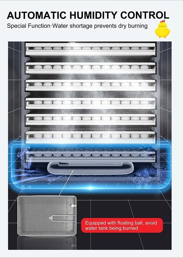 Hhd 2020 Automatic Industrial 2000 Eggs Incubator with CE Approved for Farm Use