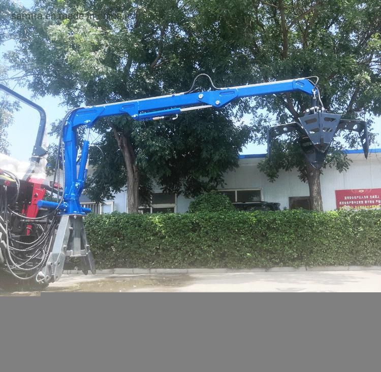Forestry Machinery Palm Oil Fruit Grabber Harvester with 4 Jaws