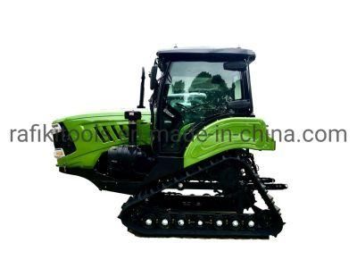 Mini Farm Crawler Tractor for Rice Paddy Filed and Dry Land