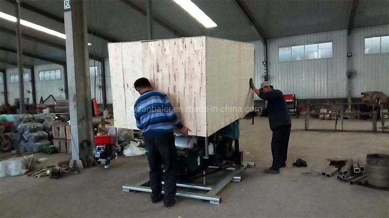 High-End Wrapping Packing Press Machine Grass Silage Feed Bagging Baler