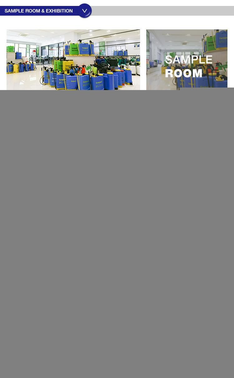 Comfortable Simple Installation ISO9001 High Efficacy Backpack Solar and Batter Sprayer