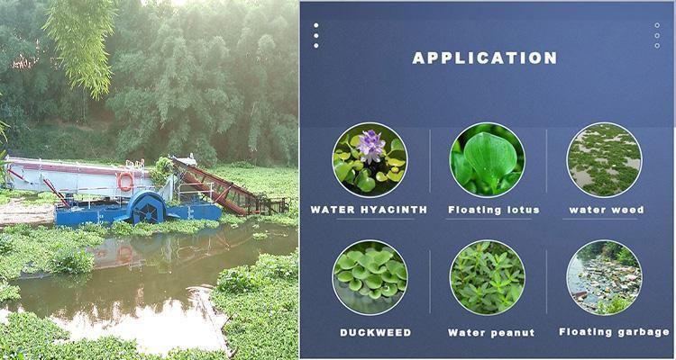 Multifunctional Algae Gathering Ship Aquatic Weed Harvester Ship