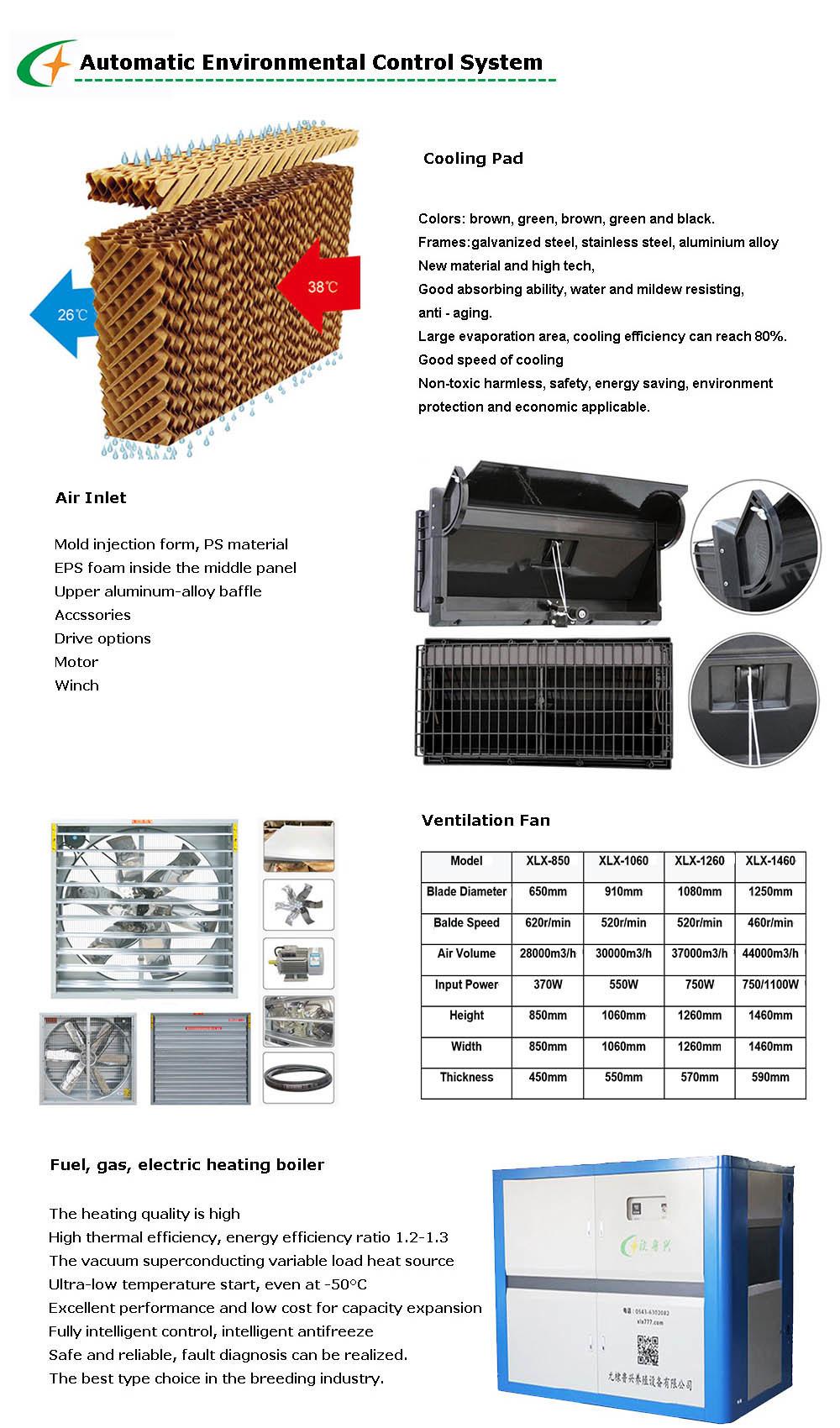 Galvanized Steel Automatic H Type Broiler Poultry Farm Equipment Boiler Chicken Cage