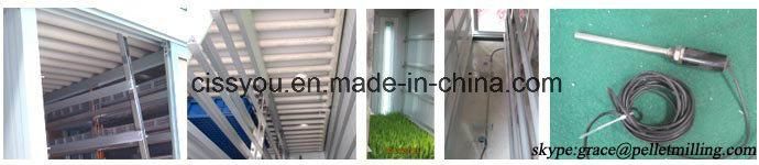 Hydroponic Systems Automatic Animal Feed Barley Grass Growing Planting Machine