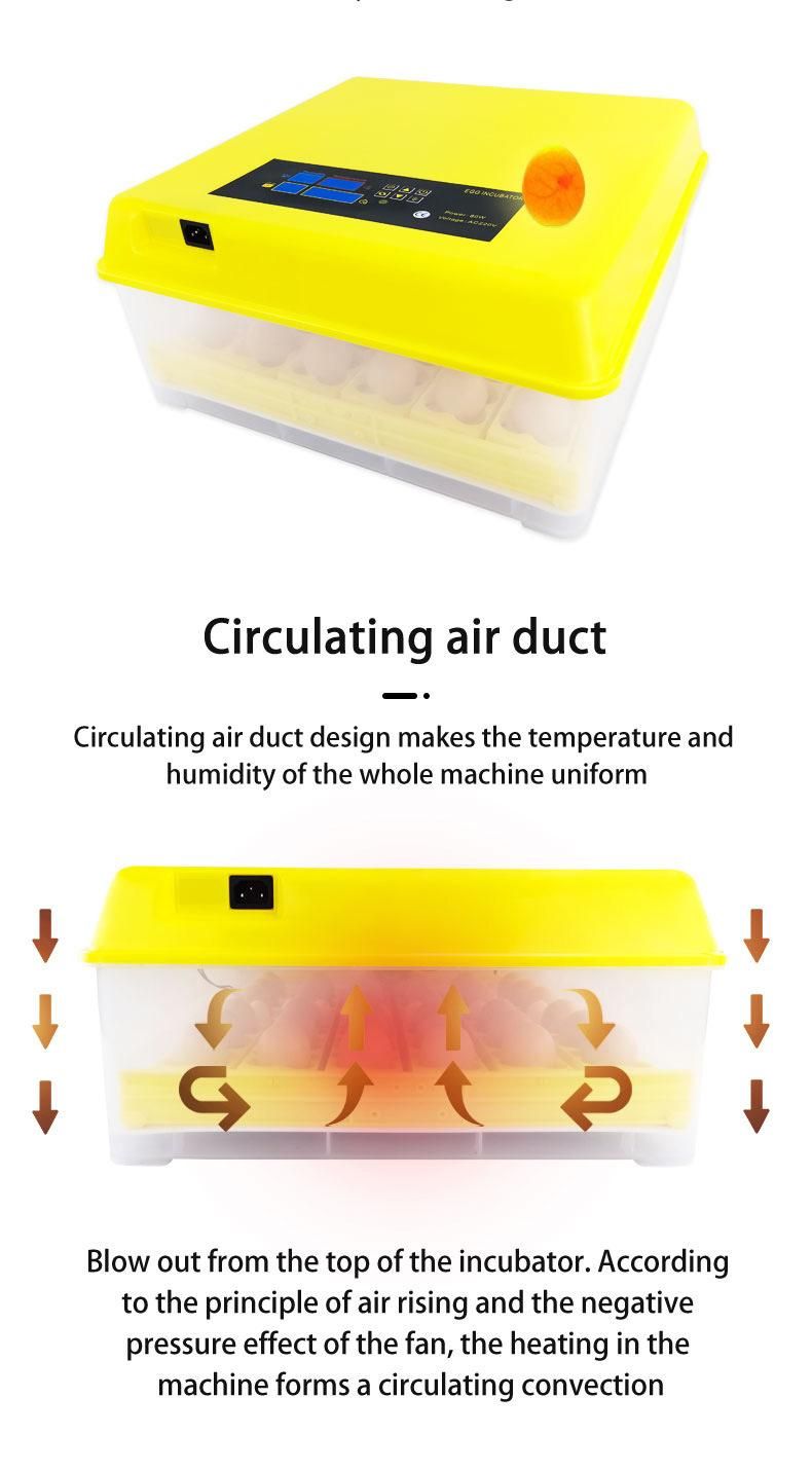 Tray and Divider Chicken Eggs Incubator with Automatic Pumping System Chicken Eggs Incubator