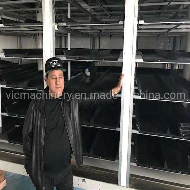 Factory Recommended Hydroponic Grow Systems Machine With Stainless Steel Trays