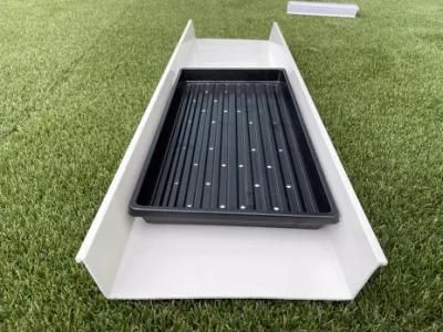 Greenhouse Wheat Growing Hydroponic PVC Gutter for Sheep Cattle