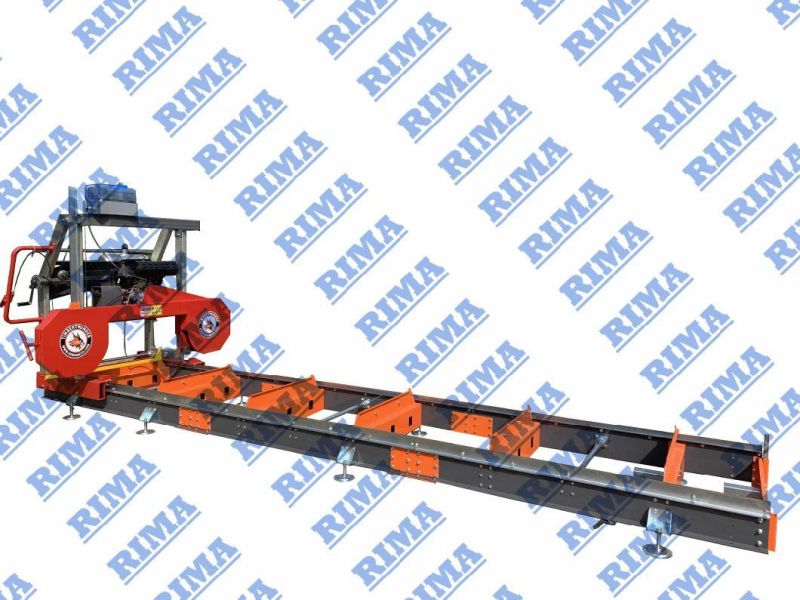 Rima 36′′ Portable Sawmill Electric Start Engine Sawmill with Trailer