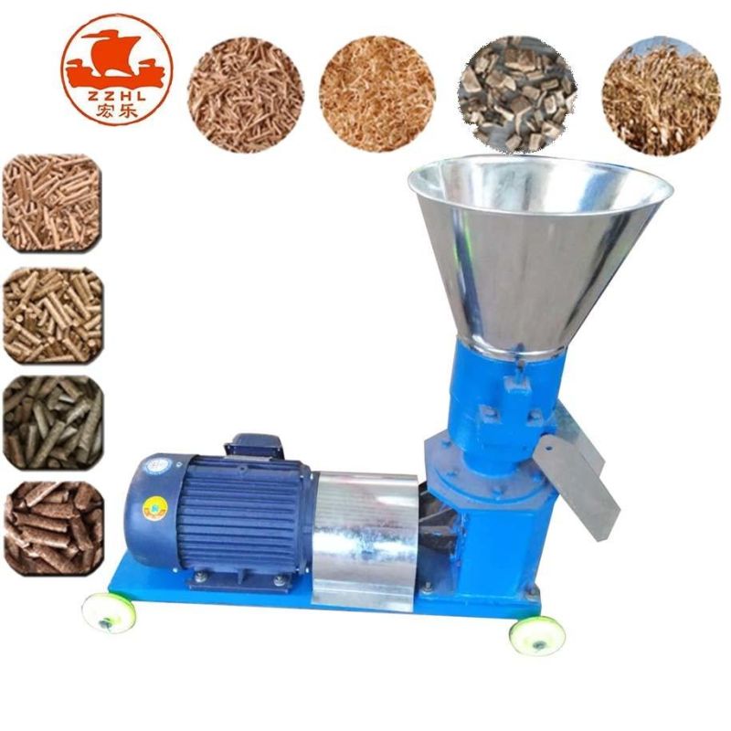 Flat Model Particles Machine Animal Feed Pellet Making Machine