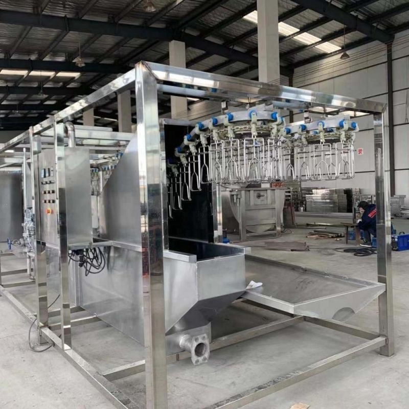 China Made 4000bph Chicken Slaughter Machine Chicken Slaughter Line Processing Machine