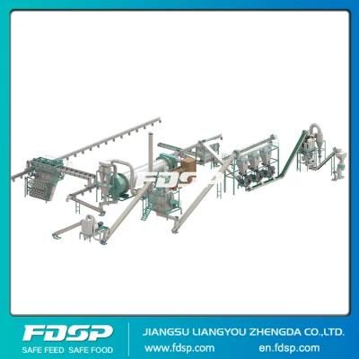 Wide Usage Good Performance Revolving Fertilizer Production Line for Pig Manure