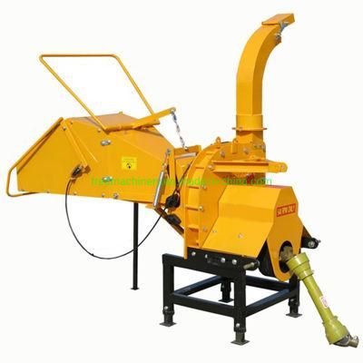 Hydraulic Feeding Wc-8h Tree Shredder Pto Driven Wood Chipping Machine