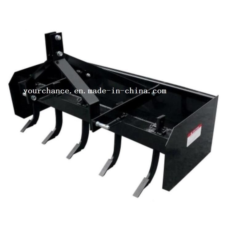 Tip Quality Bc-5 1.5m Width 5 Teeth Tractor 3 Point Hitch Box Blade Land Leveler Land Box Scraper