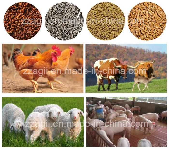 Feed Processing Equipment Cattle Feed Plant 1-2t/H Animal Feed Production Line