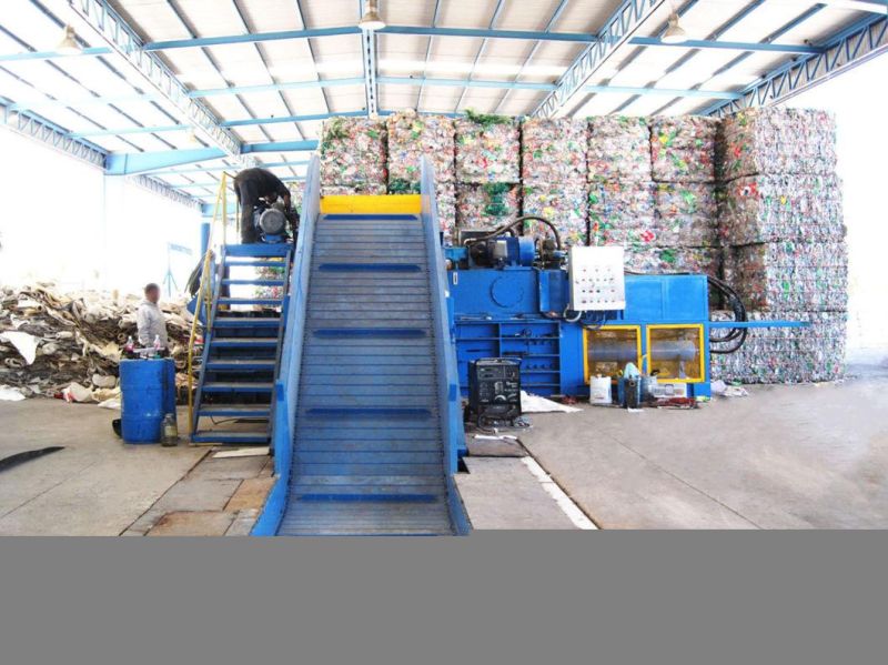 Hydraulic Horizontal Baling Machine Packing Baler