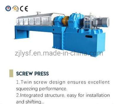 Screw Press for High Protein Fishmeal Processing Machine / Fishmeal Plant