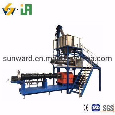 Wheat Bran Animal Feed Pallets Aquatic Food Making Machine