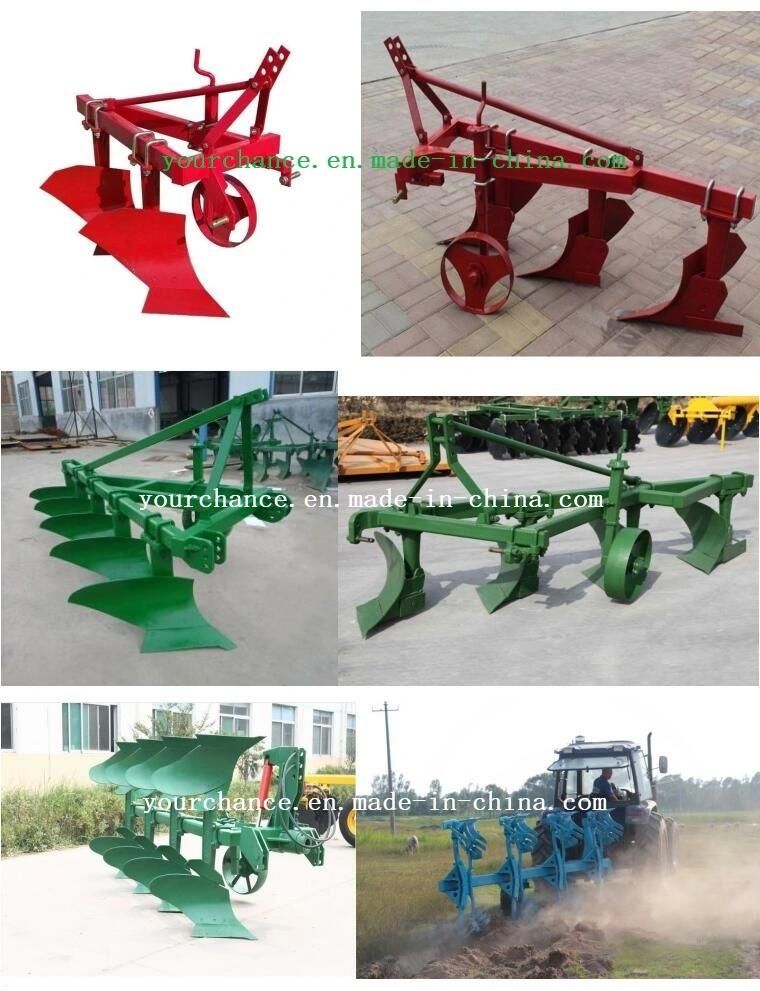 Manufacturer Factory Directly Sell Farm Machine 1L-435 Heavy Duty 4 Mouldboard 1.75m Width Furrow Plough for 80-130HP Agriculture Wheel Tractor