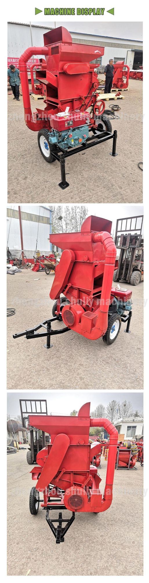 Small Peanut Shelling Machine Groudnut Thresher