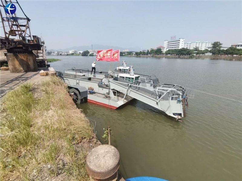 River Cleaning Machine to Collect The Floating Trash Harvester Dredger