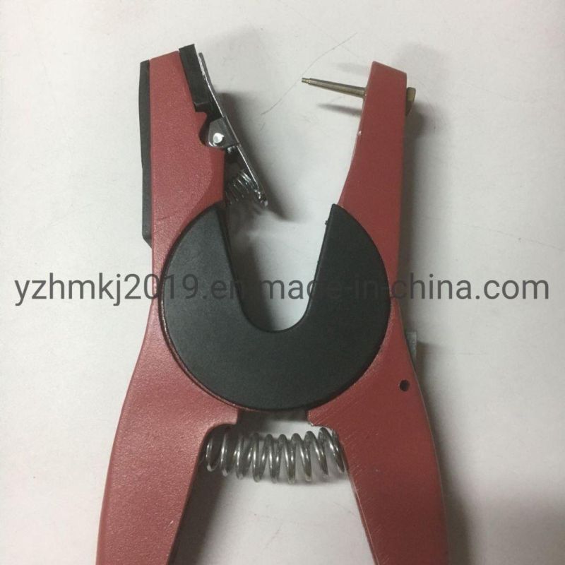 Animal Livestock Electronic Visual Ear Tag Applicator Tagger Plier