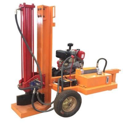 Automatic Industrial Forest Wood Log Cutter and Splitters