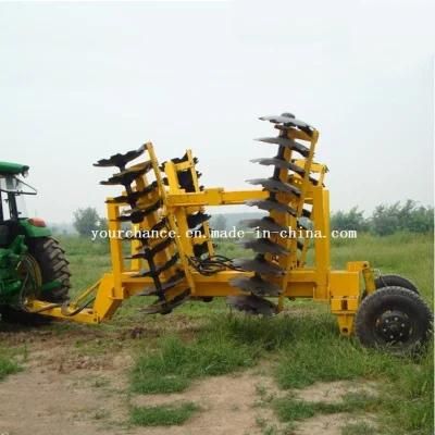 1bzdz-4.4 4.4m Width 40 Discs Hydraulic Trailed Wing Folded Heavy Duty Disc Harrow for 140-160HP Tractor