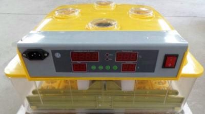 Newest Design CE Certificate Automatic Chicken Egg Incubator for 96 Eggs