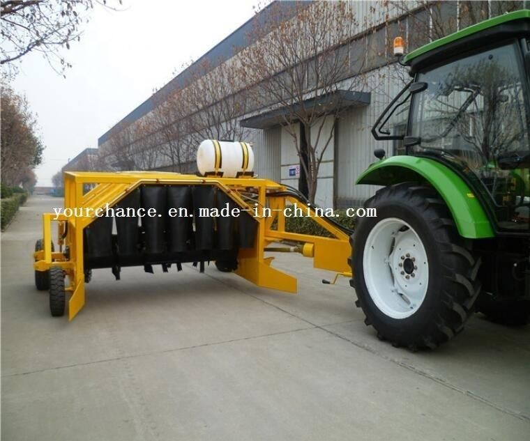 Canada Hot Sale Zfq Series Tractor Trailer Compost Turner with Water Tank and Spraying Mainfold for Making Organic Fertilizer