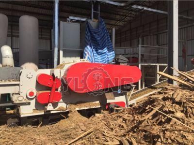 Heavy Duty 8-15t/H Industrial Drum Wood Chipper Ce Approved