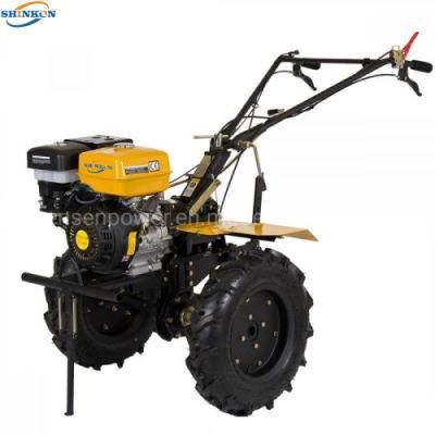 Ce Certified 3 Forward Gear Petrol Tiller with Euro-V Top Quality Gasoline Motor