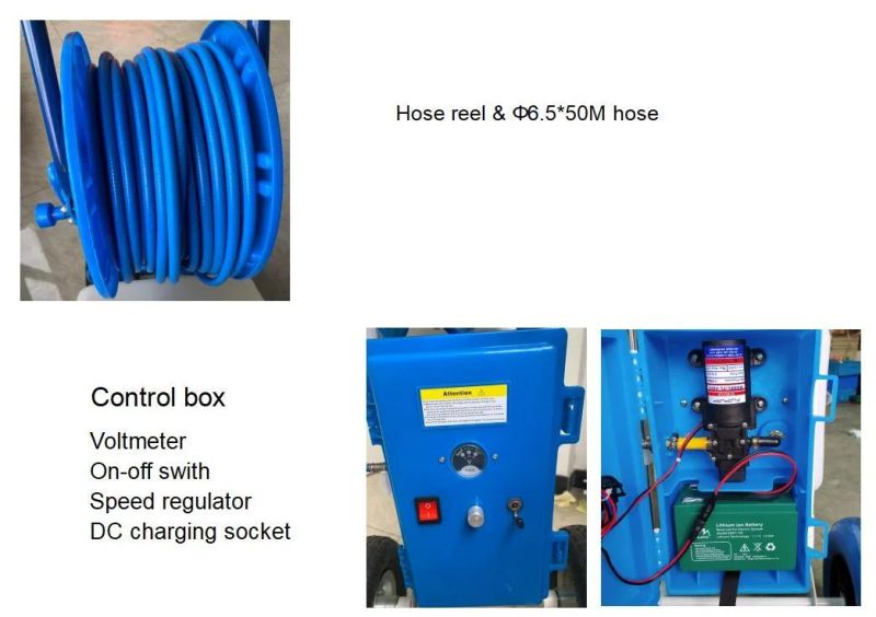 45L Agricultural Trolley Type Electric Battery Sprayer
