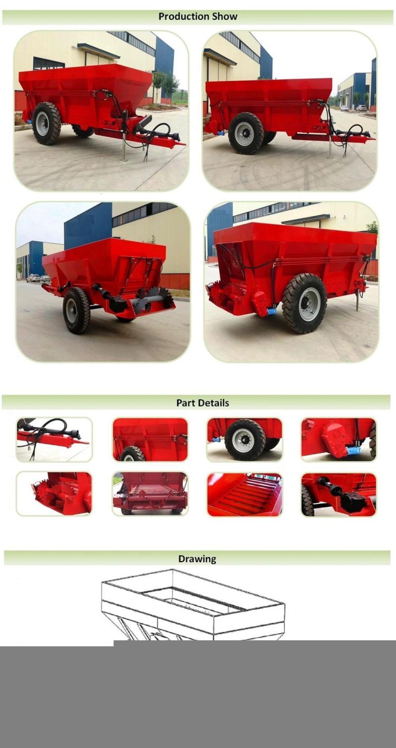 Good Quality Farm Tools Manure Fertilizer Spreaders