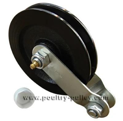 Pulley 3-1/2&quot; Fiberglass Composite for Poultry Drinking System Equipment