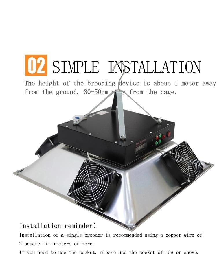 Chicken Farm House Radiant Gas Brooder, Poultry Heater