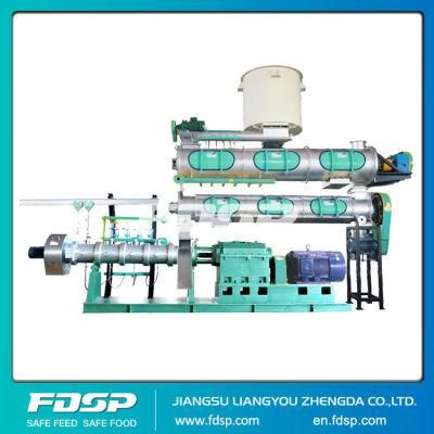 Automatic Fish Feed Extruder Machine Single or Double Screw