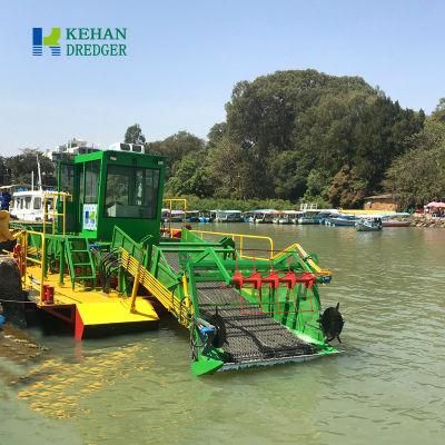 in Stock! Aquatic Weed Harvester Machine to Remove Water Hyacinth