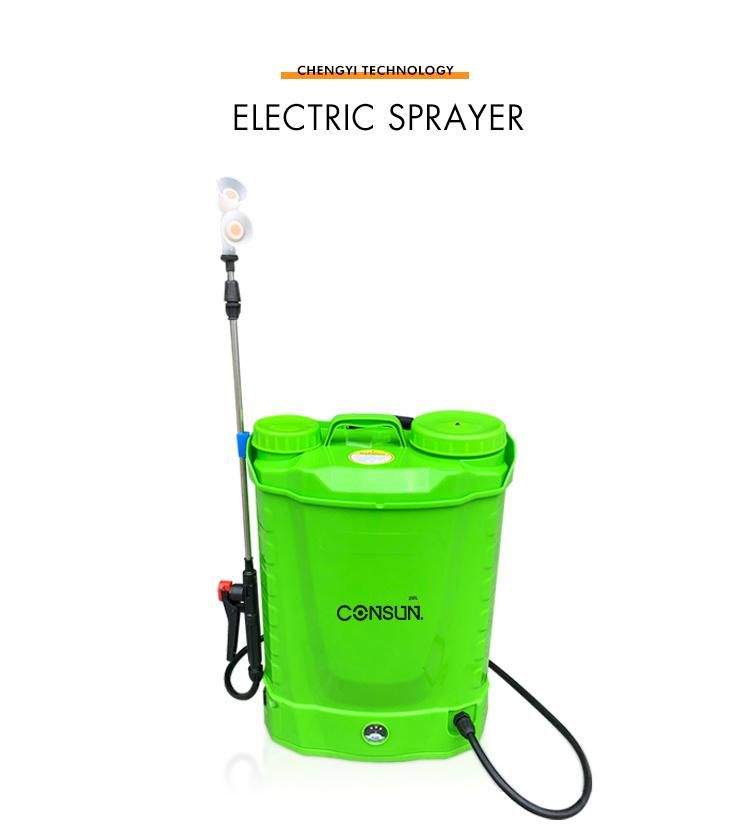 16/20 Liters Agriculture Spray Machine Knapsack Electric Battery Power Garden Sterilized Sprayer