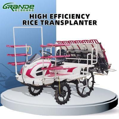 Used Ride on High Speed 6 Rows Rice Transplanter