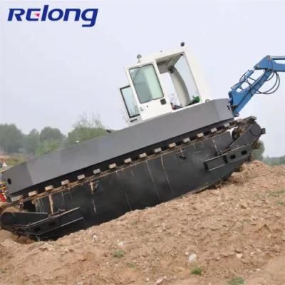 Amphibious Dredging Machine Equipment with Harvesting Weeds