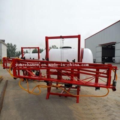 High Quality 3W-400-6 20-40HP Tractor Mounted 400L Capacity 6m Working Width Boom Sprayer