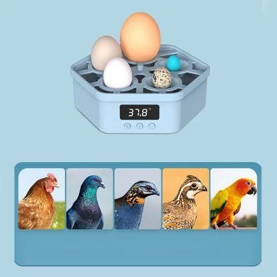 Fully Automatic Digital Poultry Incubator Chicken Parrot Eggs Incubator Small