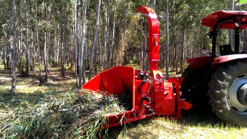 60-100HP Tractor Mounted Hydraulic Wood Chipper Good Quality Forest Machine for Sale