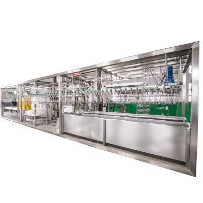 Qingdao Raniche Manual Line Chicken Processing Plant Slaughtering Equipment