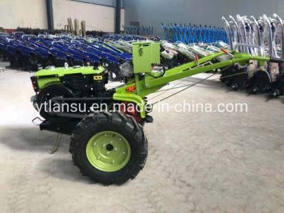 New Style 8HP 10HP 12HP 15HP Motocultivator Diesel Walking Tractor /Mini Tractor Hot Sale