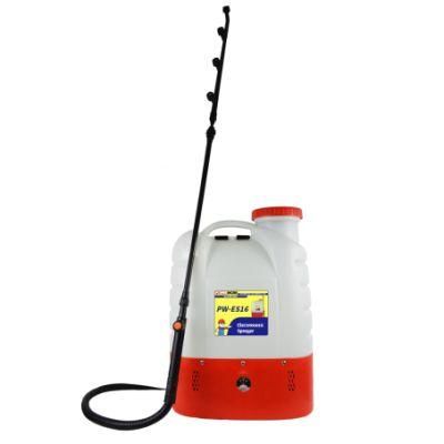 16L Agricultural Battery Operated Backpack Sprayer Ulv Electrostatic Fogging Machine Electrostatic Sprayer